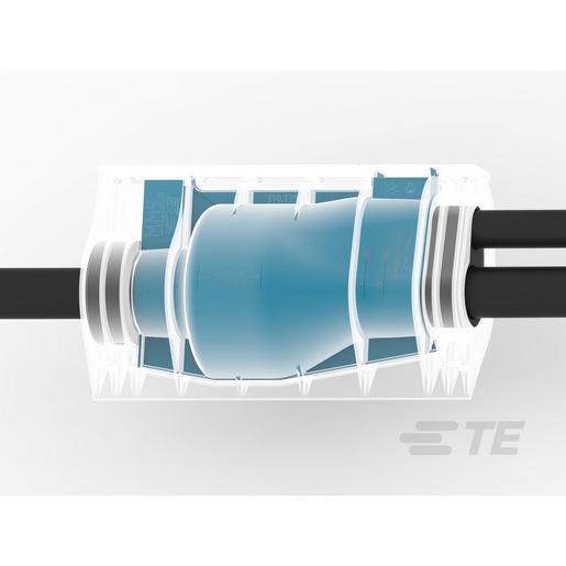 Odbočné zalévané spojky