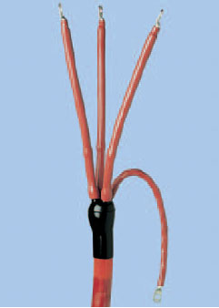 Koncovky pro stíněné kabely s pryžovou izolací do 6 KV bez kabelových ok