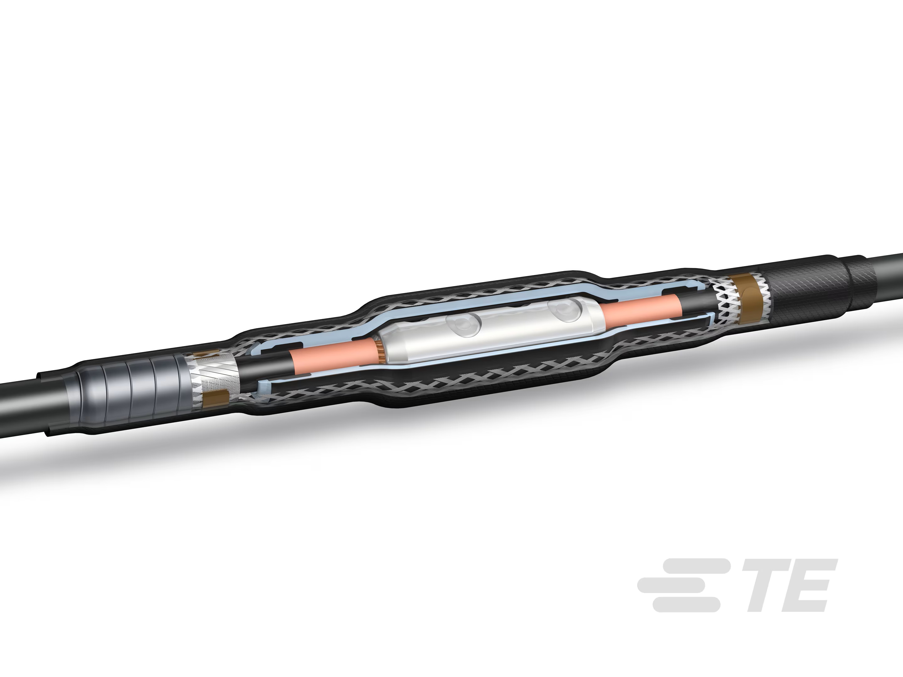 Raychem CSJA, CSJH za STUDENA montované elastomerové spojky